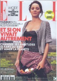 ELLE Magazine - FÃ©vrier 2009