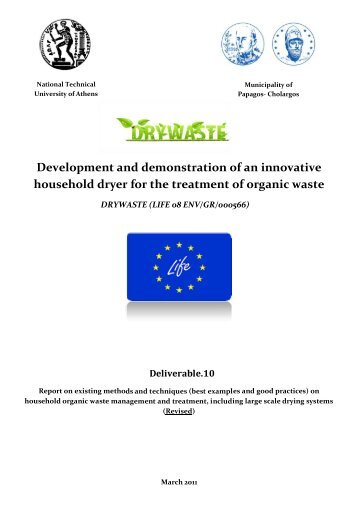 (best examples and good practices) on household organic waste ...