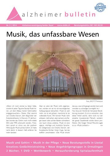 Musik, das unfassbare Wesen - Alzheimer-Bulletin 2/2014