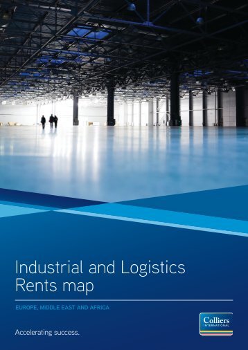 Industrial and Logistics Rents map - Colliers