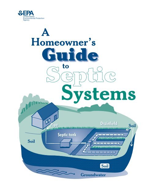 Homeowner's Guide to Septic Systems State of Michigan