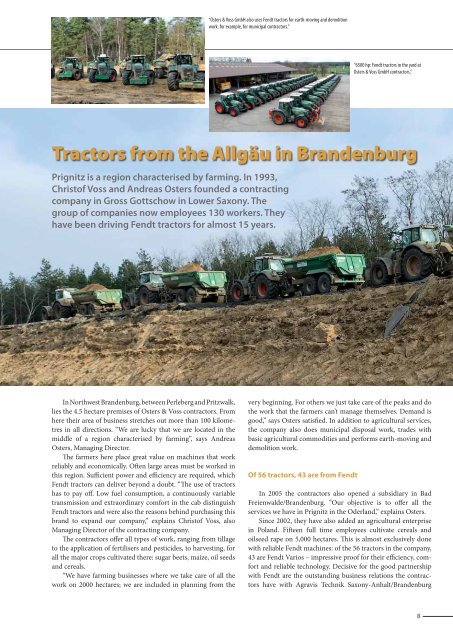 Issue May 2010 www.fendt-isu.com www fendt isu com - AGCO GmbH