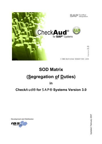 SOD Matrix - IBS Schreiber GmbH