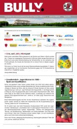 Bully Newsletter April 2012 - zum SC Frankfurt 1880