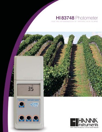 HI 83748 Photometer - TERM-minator