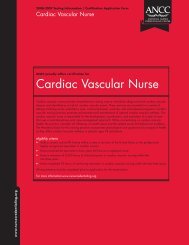 ANCC-CVNCatalog .pdf - Society for Vascular Nursing