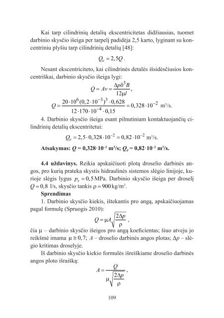 skysÃ„ÂiÃ…Â³ mechanika. hidrauliniÃ…Â³ ir pneumatiniÃ…Â³ sistemÃ…Â³ elementai ir ...