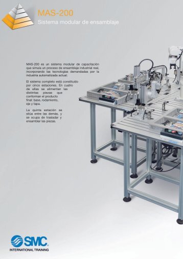 MAS-200 es un sistema modular de capacitaciÃ³n que simula ... - SMC