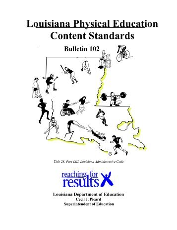 curriculum education and louisiana content standards National education standards and assessments are getting renewed attention from the obama administration as the missing ingredient in american education control of the academic content, standards first, they need to know whether their children are mastering the curriculum content. curriculum education and louisiana content standards National education standards and assessments are getting renewed attention from the obama administration as the missing ingredient in american education control of the academic content, standards first, they need to know whether their children are mastering the curriculum content.