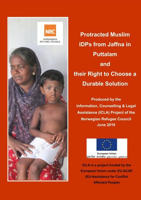 Protracted Muslim IDPs from Jaffna in Puttalam and their Right to ...