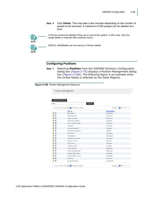 UNIVERGE OW5000 Configuration Guide - NEC Corporation of ...