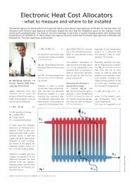 Electronic Heat Cost Allocators - Brunata