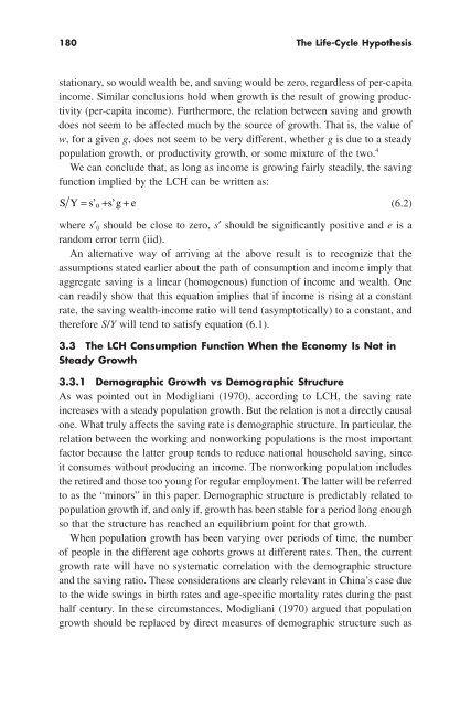 "Life Cycle" Hypothesis of Saving: Aggregate ... - Arabictrader.com