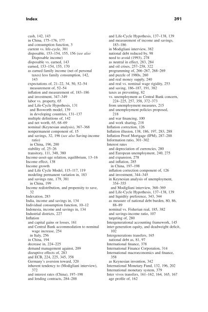 "Life Cycle" Hypothesis of Saving: Aggregate ... - Arabictrader.com