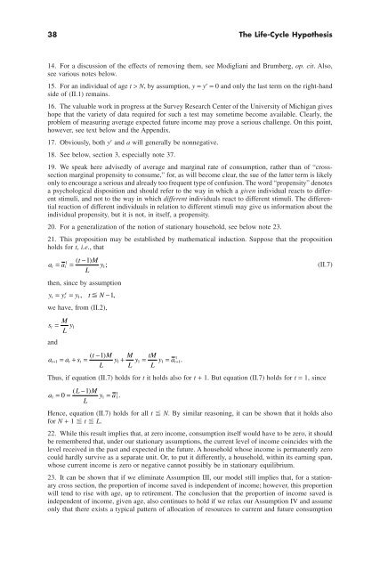 "Life Cycle" Hypothesis of Saving: Aggregate ... - Arabictrader.com