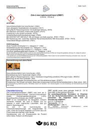 Gesamtes Datenblatt - GisChem