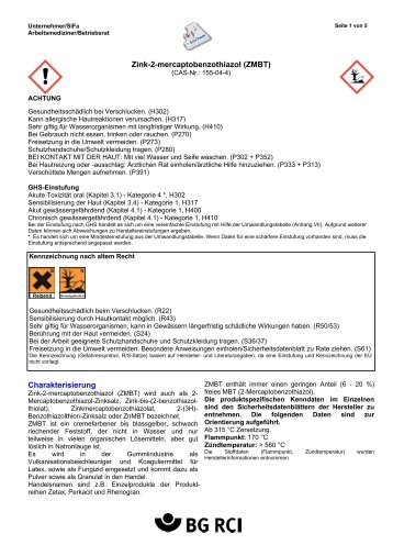 Gesamtes Datenblatt - GisChem