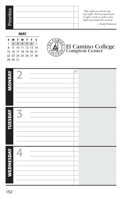 2010-2011 student handbook - El Camino College Compton Center