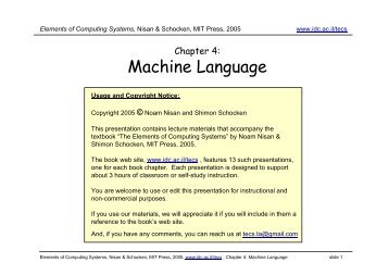 Machine Language