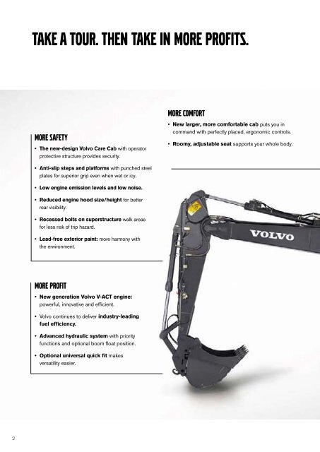 VOLVO EXCAVATOR - Volvo Construction Equipment