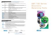 EBT 720 Series Electronic Balancing Tools - Chevrier Instruments inc.