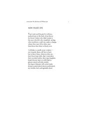 Sample poems from The Inheritance - Will Parfitt