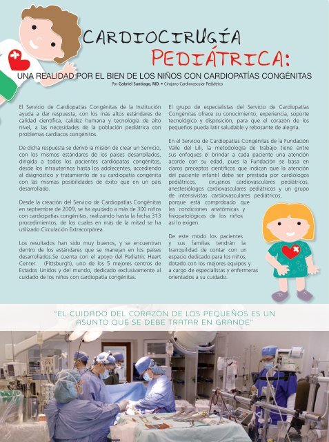 AtenciÃ³n integral especialmente para ellos - Fundacion Valle del lili