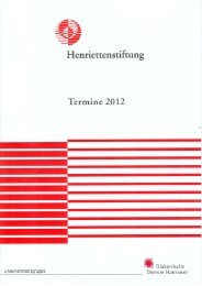 Regelmäßige Gottesdienste und Andachten - Henriettenstiftung ...