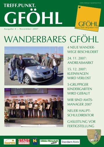 WANDERBARES GFÖHL - Stadtgemeinde Gföhl