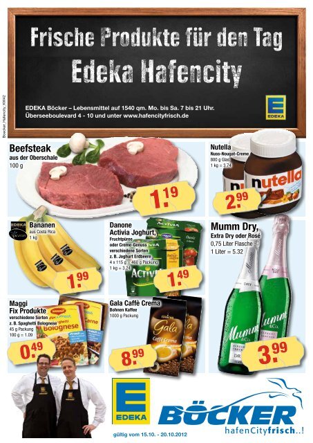 Edeka Hafencity - EDEKA Böcker