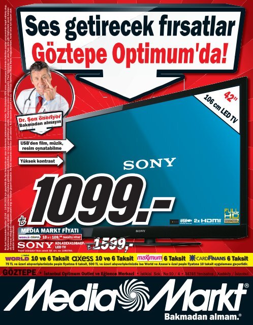 Bakmadan almam. - Media Markt