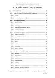 Section E.1 - Hydraulic Services Rev 5.5 (September 2013) - UNSW ...