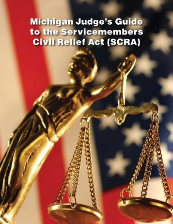 Michigan Judges Guide to the Servicemembers Civil Relief Act
