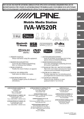 IVA-W520R - Caraudio-image.ru