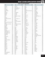 Attwood Boat Cover Sizing Chart