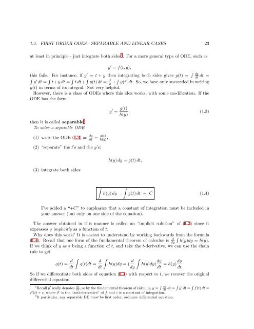 Introductory Differential Equations using Sage - William Stein