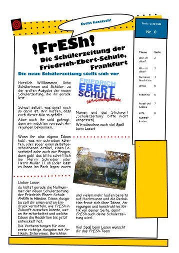 !FrESh! - Friedrich-Ebert-Schule