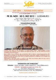 SAT.ZEN - TUNING INTO NOW FR 30. NOV - SO 2 ... - Hans Steinke