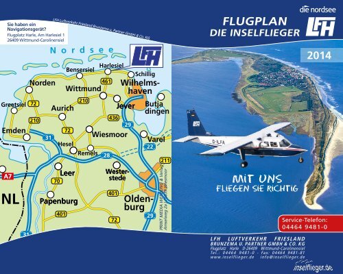 FLUGPLAN - Inselflieger