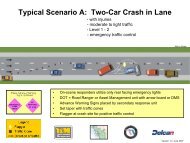 with injuries - Traffic Incident Management