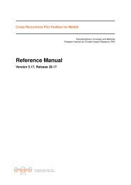 Toolbox Reference Manual - TOCSY - Toolbox for Complex Systems ...