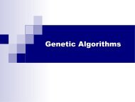 Genetic Algorithms