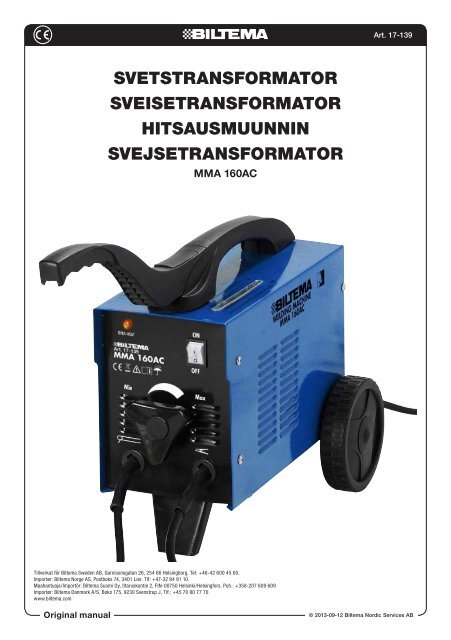 Svetstransformator
