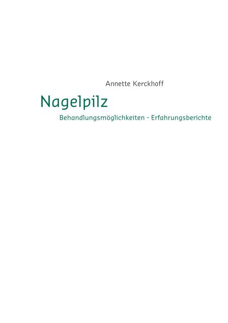 Nagelpilz - Natur und Medizin e.V.