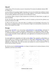 Sujet du dernier TP sur la RMI