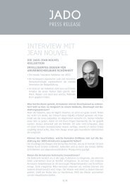 INTERVIEW MIT JEAN NOUVEL - Jado