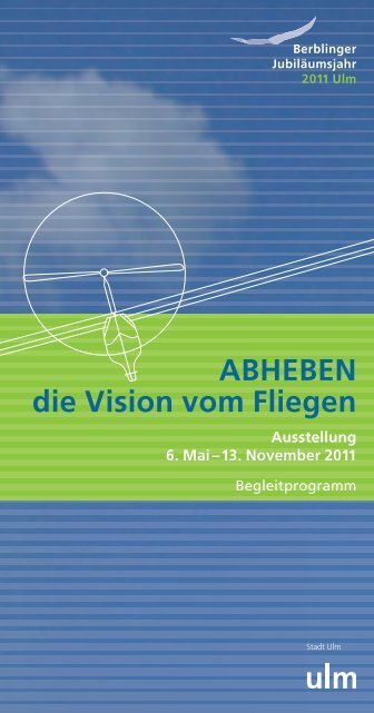 Programmheft (.pdf) - Berblinger Wettbewerb 2013 Ulm
