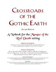 Crossroads of the Gothic Earth, 2nd Edition