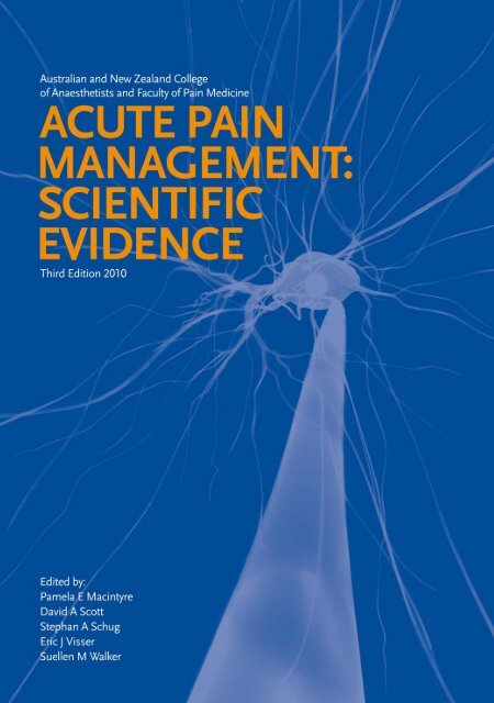 Acute Pain - final version - Faculty of pain medicine - Australian and ...