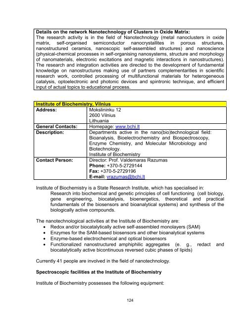 Nanoforum - Nanotech Regulatory Document Archive